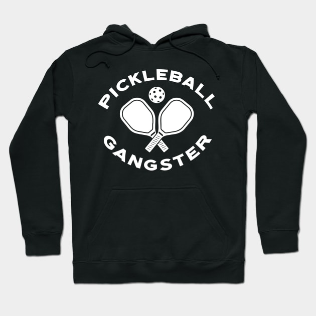 pickleball gangster Hoodie by jamesecasey